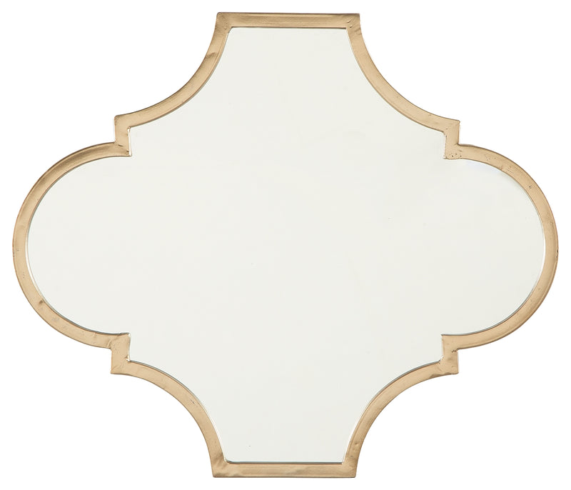 Callie A8010155 Gold Finish Accent Mirror