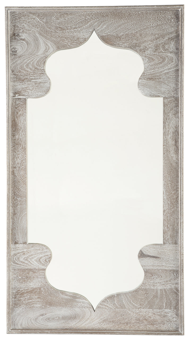 Bautista A8010156 Antique Gray Accent Mirror