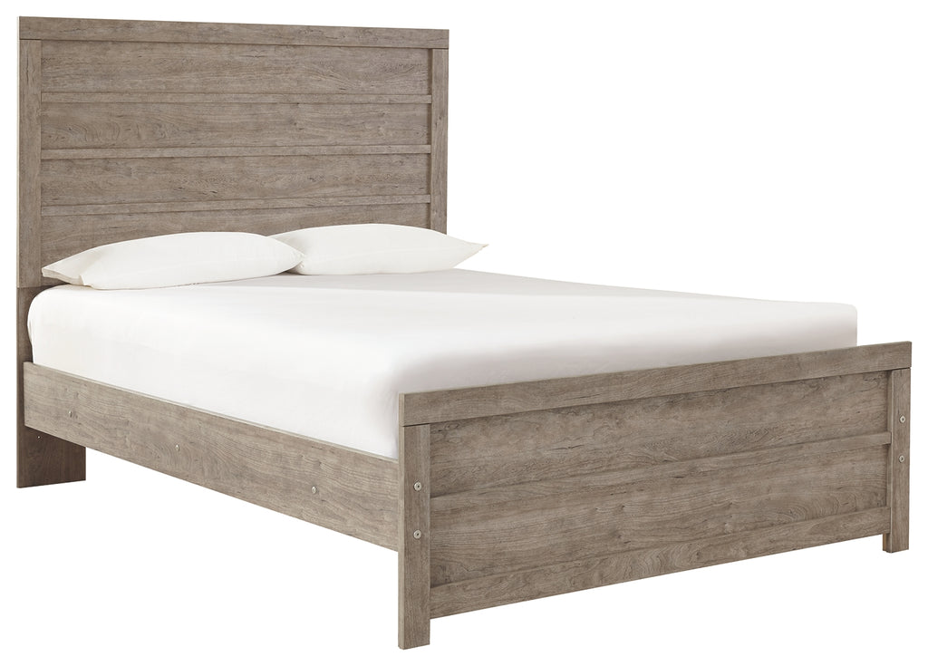 Culverbach B070B3 Gray Full Panel Bed