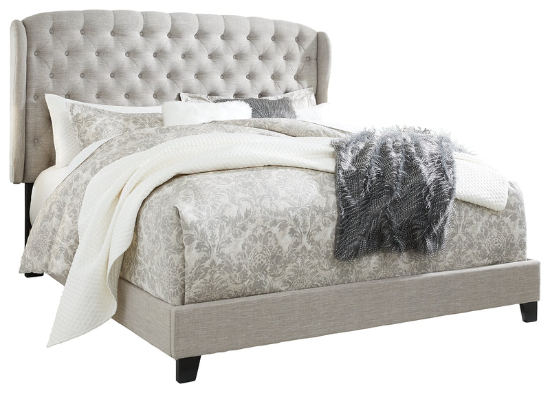 Jerary B090-982 Gray King Upholstered Bed
