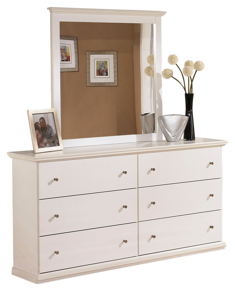 Bostwick Shoals B139B1 White Dresser and Mirror