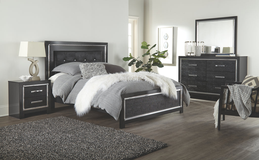 Kaydell B1420-31 Black Dresser