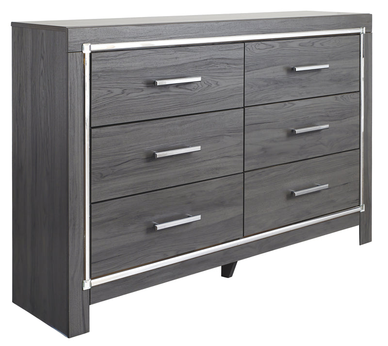 Lodanna B214-31 Gray Dresser