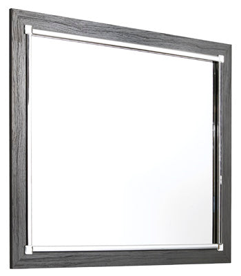 Lodanna B214-36 Gray Bedroom Mirror