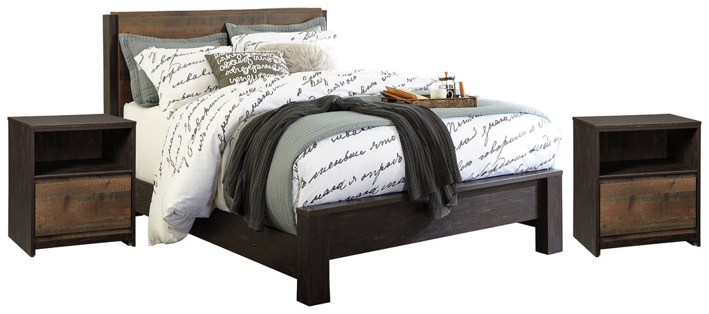 Windlore B320 Dark Brown 5-Piece Bedroom Set – Todd's Affordable Furniture