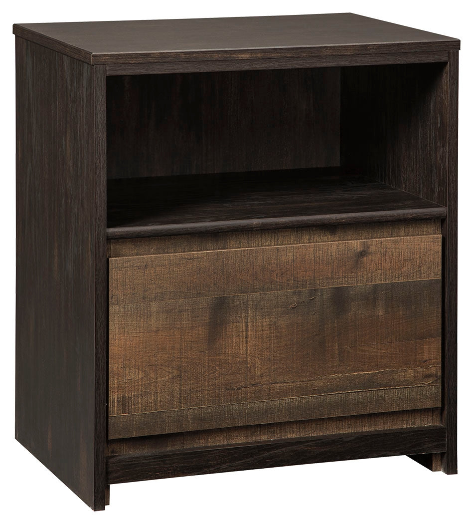 windlore dark brown dresser Signature Design by Ashley Windlore Dark Brown Five Drawer Chest
