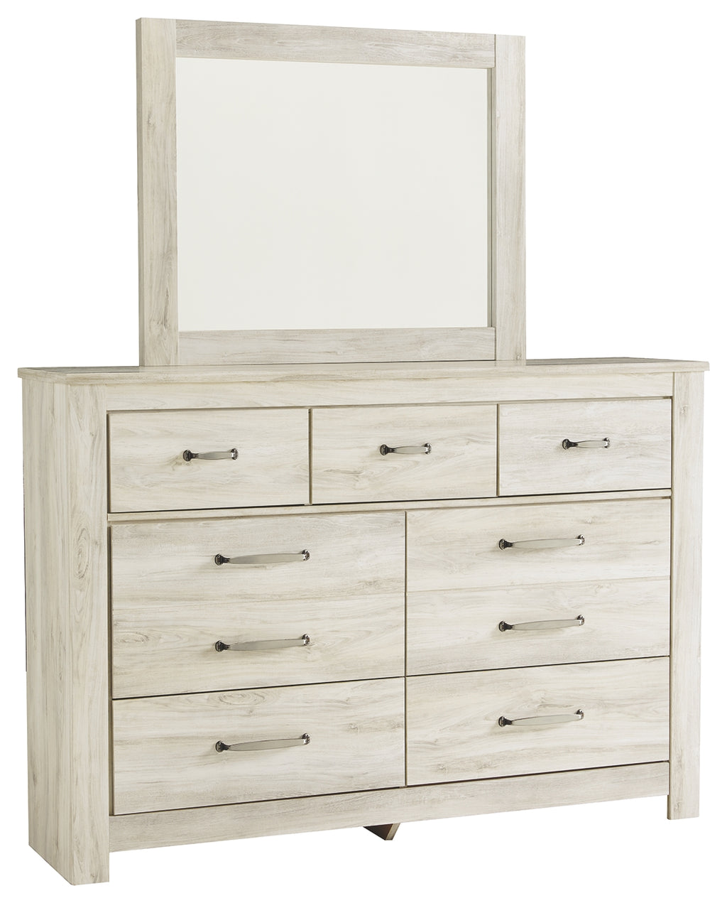 Bellaby B331B1 Whitewash Dresser and Mirror