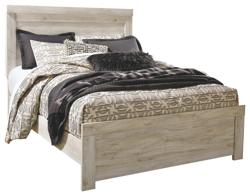 Bellaby B331B2 Whitewash Queen Panel Bed