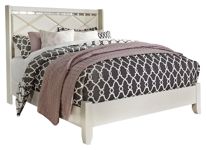Dreamur B351B2 Champagne Queen Panel Bed