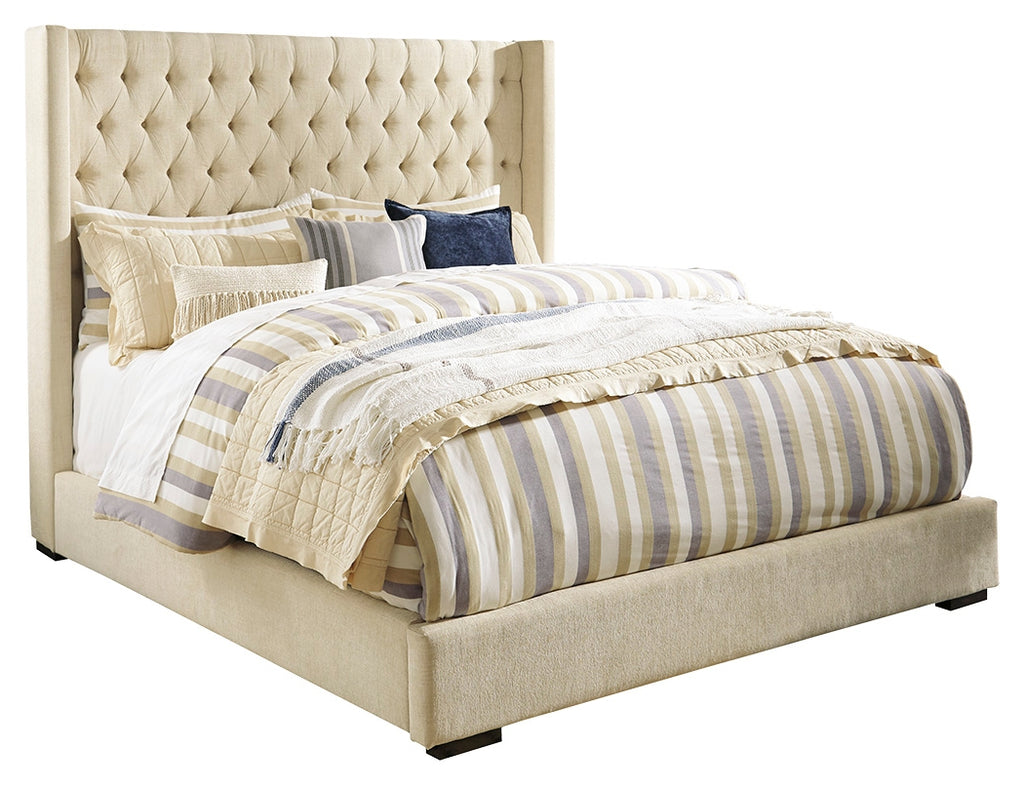 Norrister B599B2 Beige Queen Upholstered Bed
