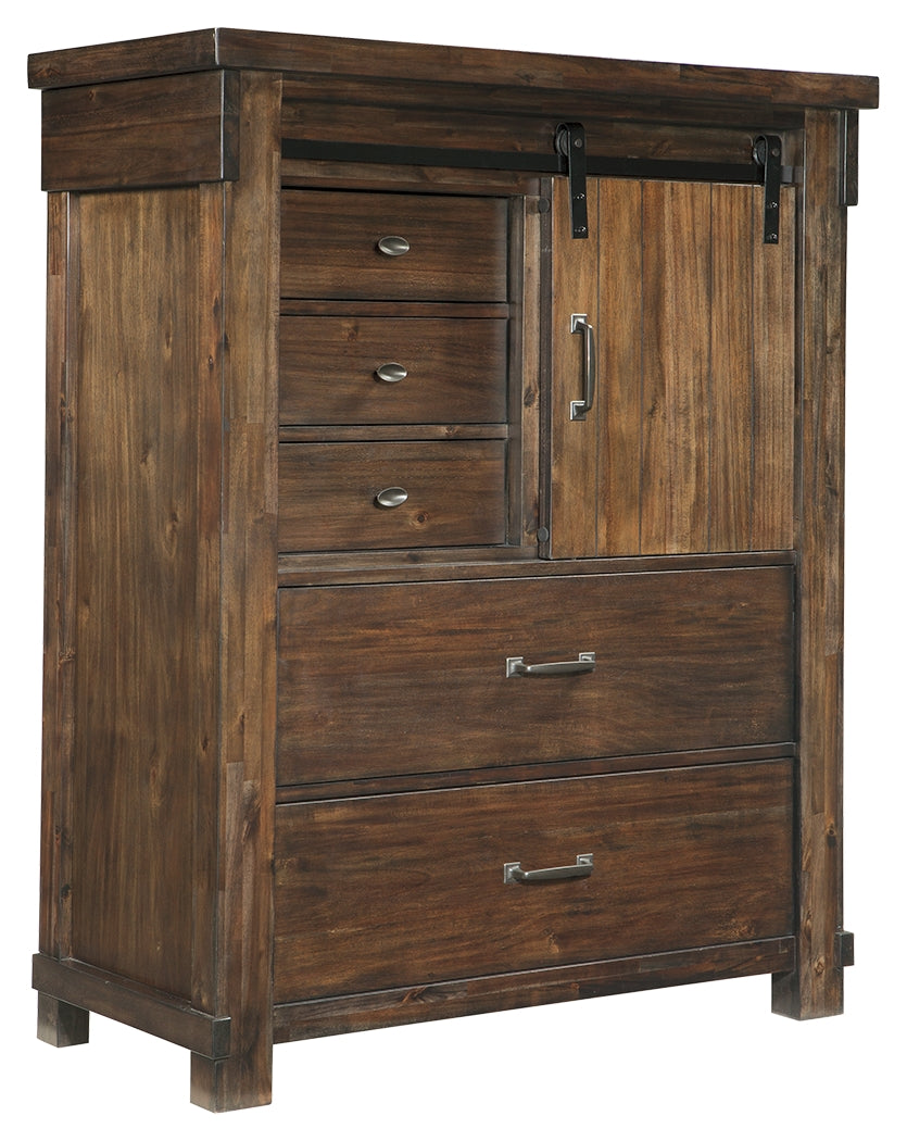 Lakeleigh B718-46 Brown Five Drawer Chest