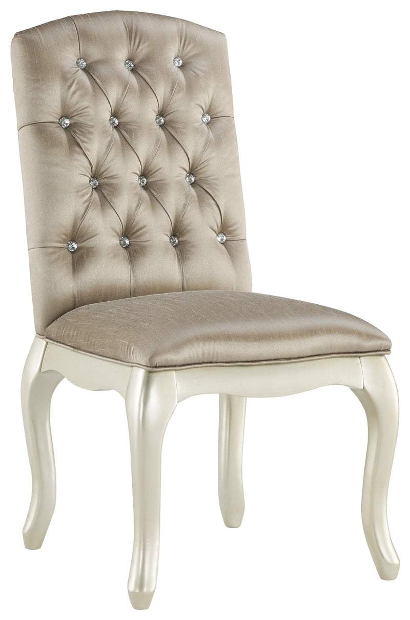 Cassimore B750-01 Silver Upholstered Chair 1CN