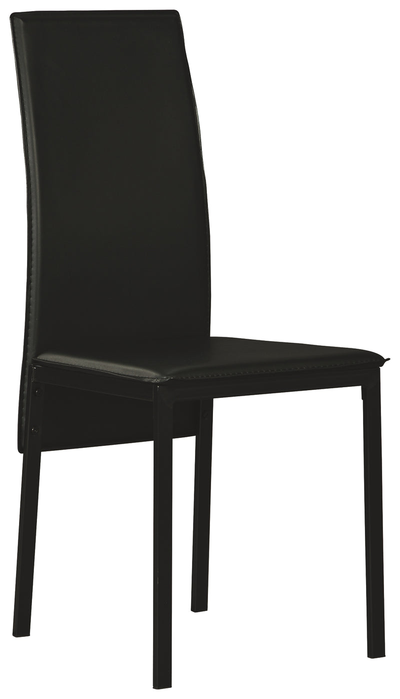 Sariden D170-01 Black Dining Room Side Chair 2CN