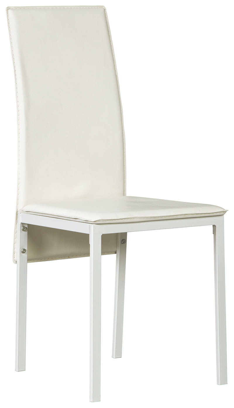 Sariden D170-02 White Dining Room Side Chair 2CN