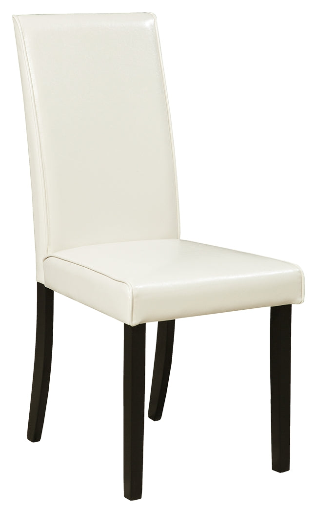 Kimonte D250-01 Ivory Dining UPH Side Chair 2CN