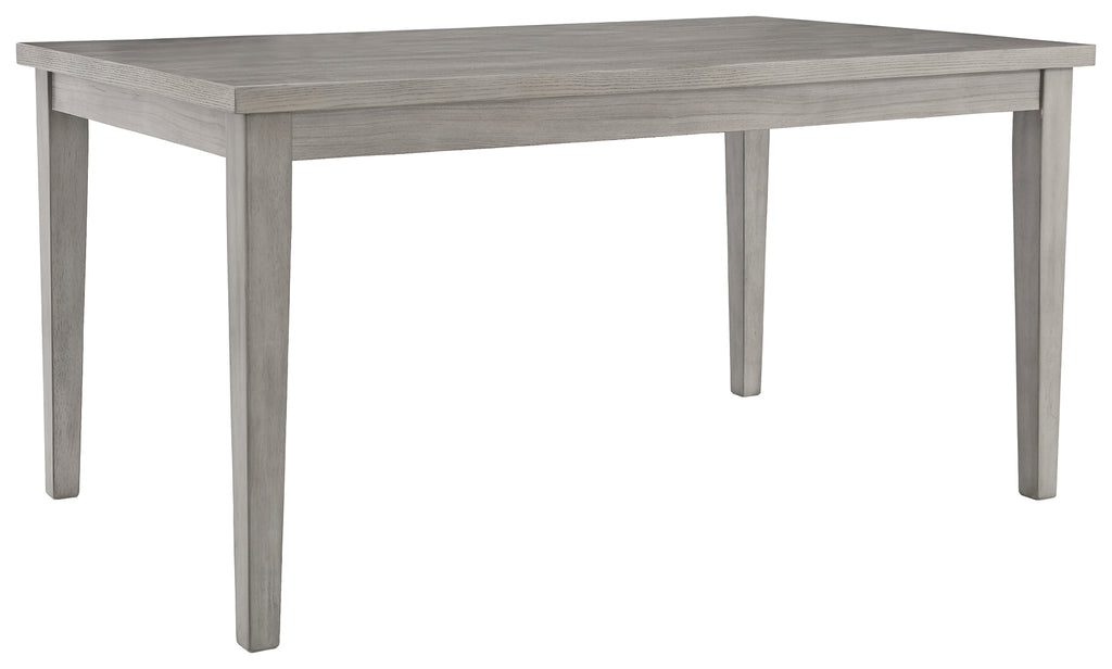 Parellen D291-25 Gray Rectangular Dining Room Table