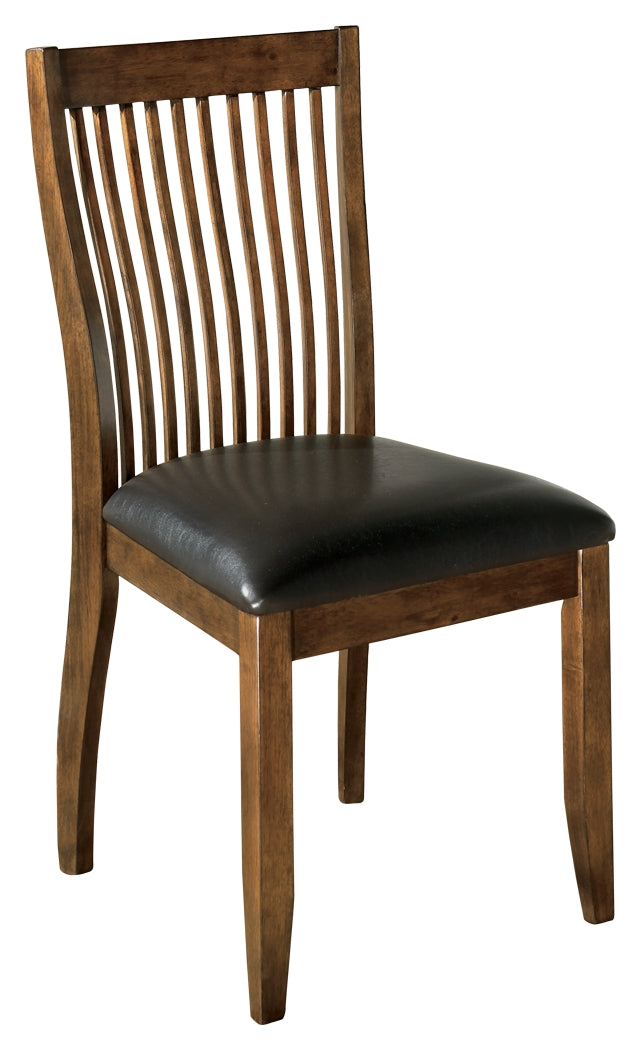 Stuman D293-01 Medium Brown Dining UPH Side Chair 2CN