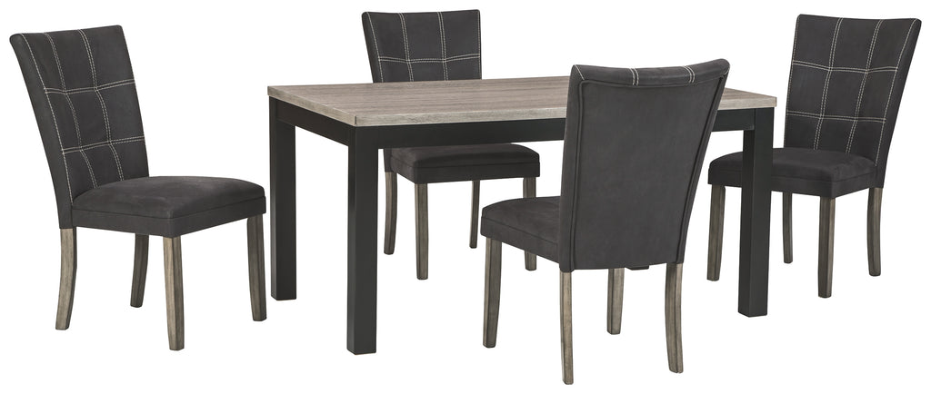 Dontally D294 Two-tone 5-Piece Dining Room Set