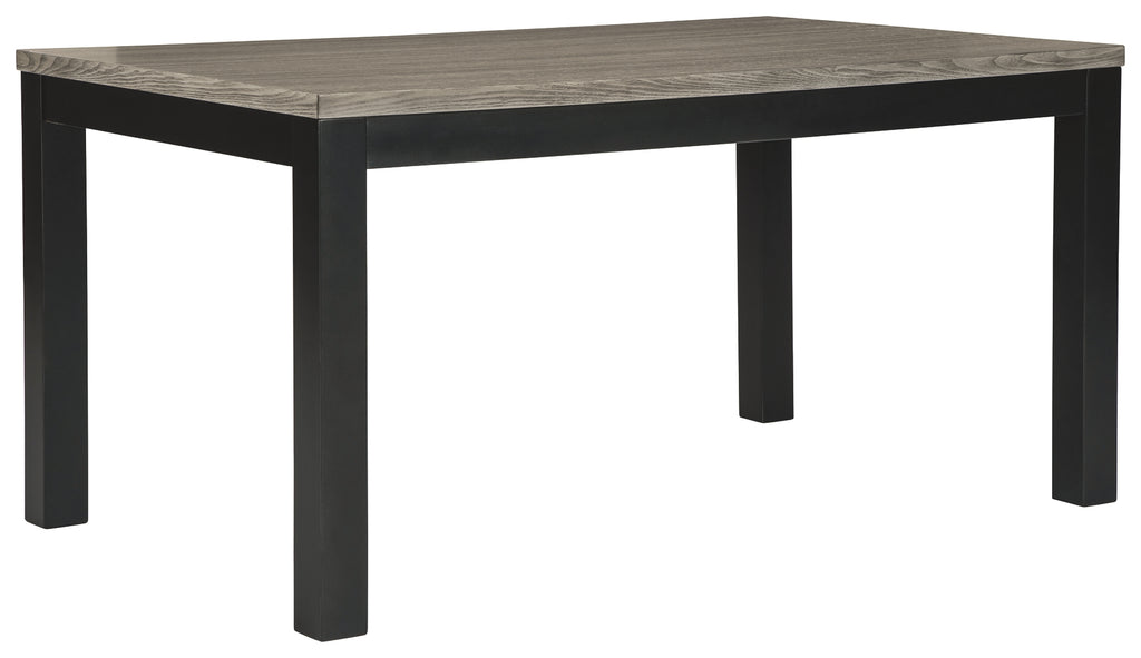 Dontally D294-25 Two-tone Rectangular Dining Room Table