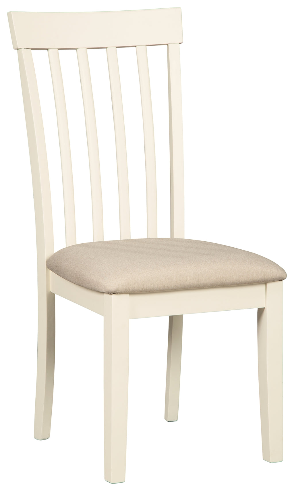 Slannery D318-01 White Dining UPH Side Chair 2CN