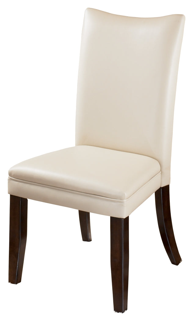 Charrell D357-02 Ivory Dining UPH Side Chair 2CN