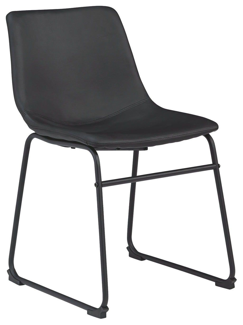Centiar D372-06 Black Dining UPH Side Chair 2CN