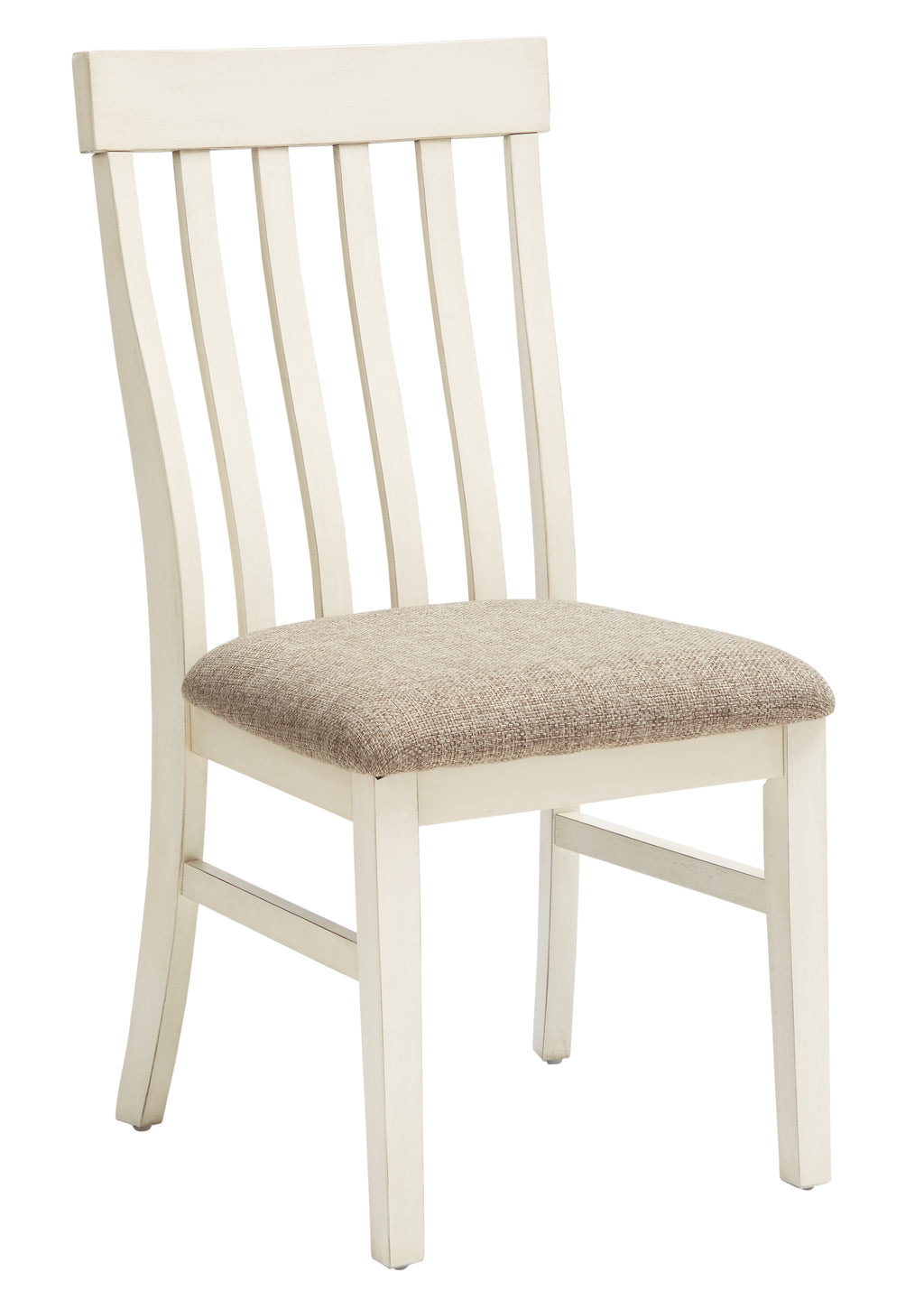 Bardilyn D447-01 Antique White Dining UPH Side Chair 2CN