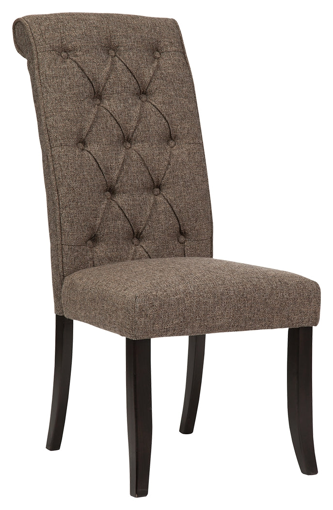 Tripton D530-02 Graphite Dining UPH Side Chair 2CN