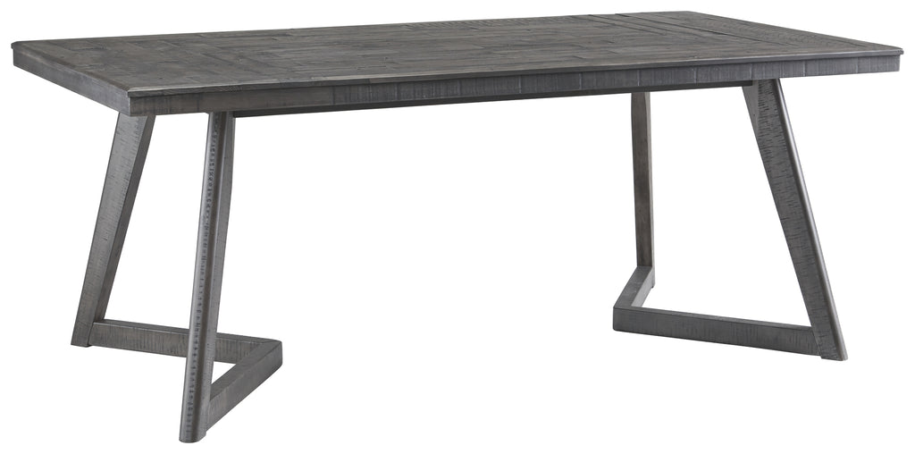 Besteneer D568-25 Dark Gray Rectangular Dining Room Table