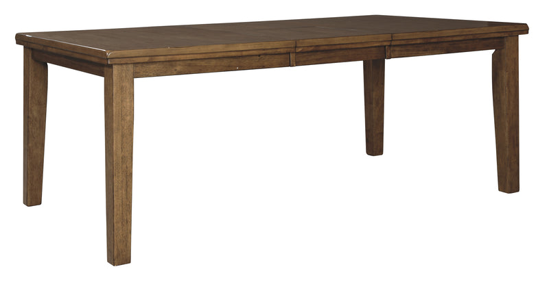 Flaybern D595-35 Brown RECT DRM Butterfly EXT Table