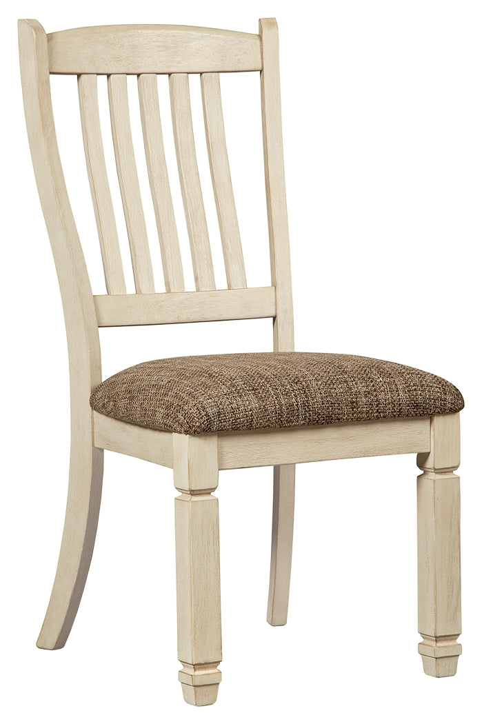 Bolanburg D647-01 Two-tone Dining UPH Side Chair 2CN