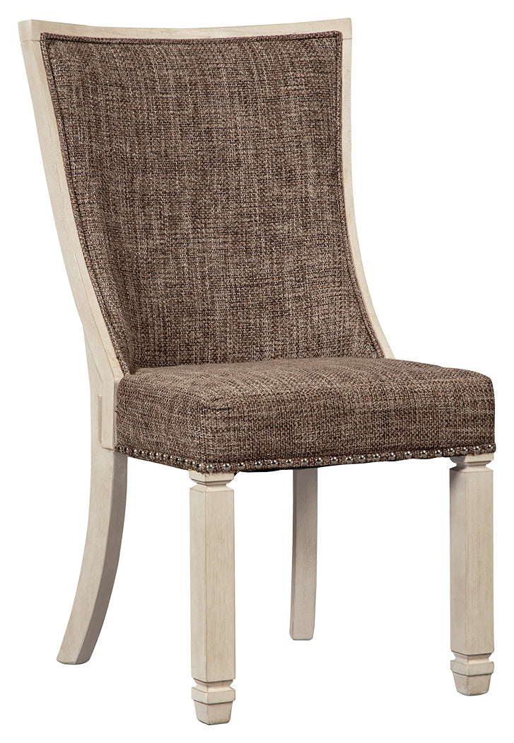 Bolanburg D647-02 Two-tone Dining UPH Side Chair 2CN