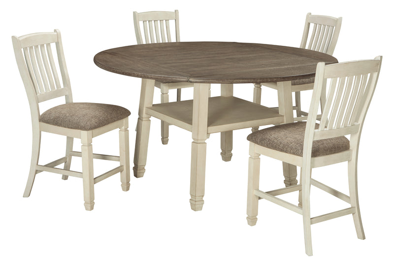 Bolanburg D647 Counter Height 5-Piece Dining Room Set