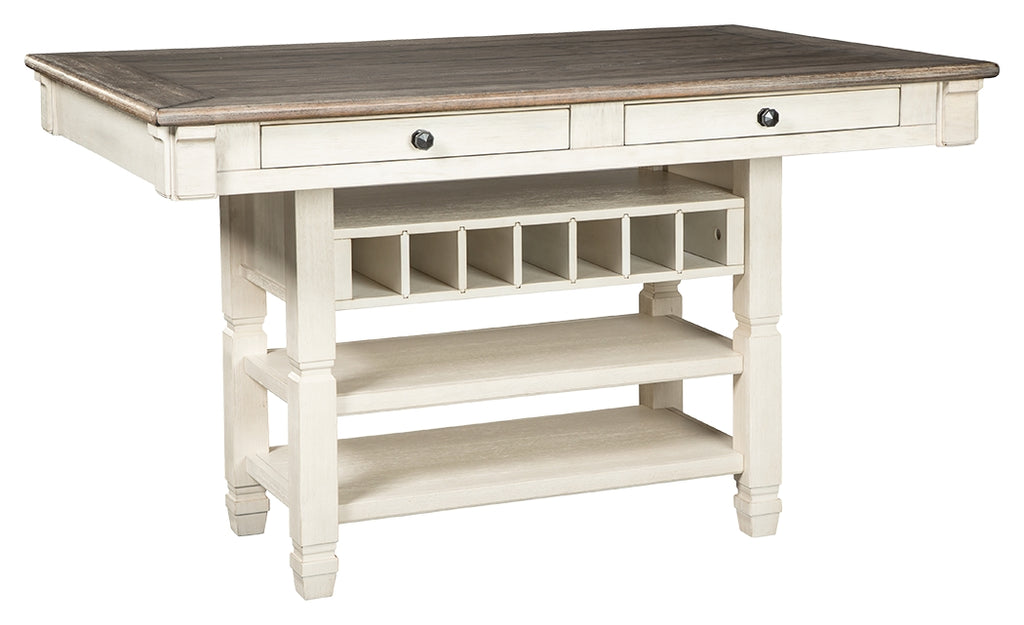 Bolanburg D647-32 Two-tone RECT Dining Room Counter Table