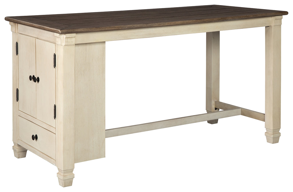 Bolanburg D647-42 Two-tone RECT Dining Room Counter Table