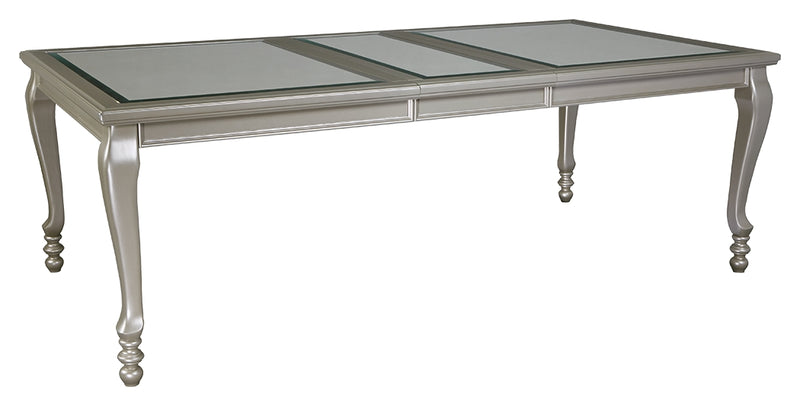 Coralayne D650-35 Silver RECT Dining Room EXT Table