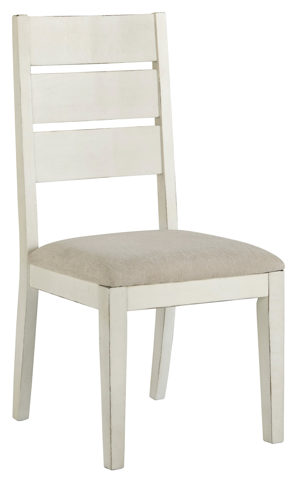 Grindleburg D754-01 Antique White Dining UPH Side Chair 2CN