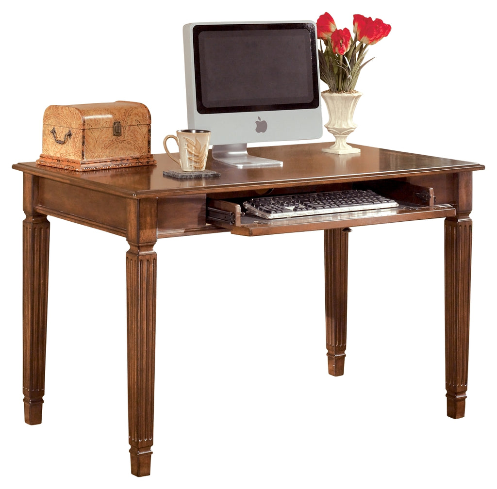 Hamlyn H527-10 Medium Brown Home Office Small Leg Desk