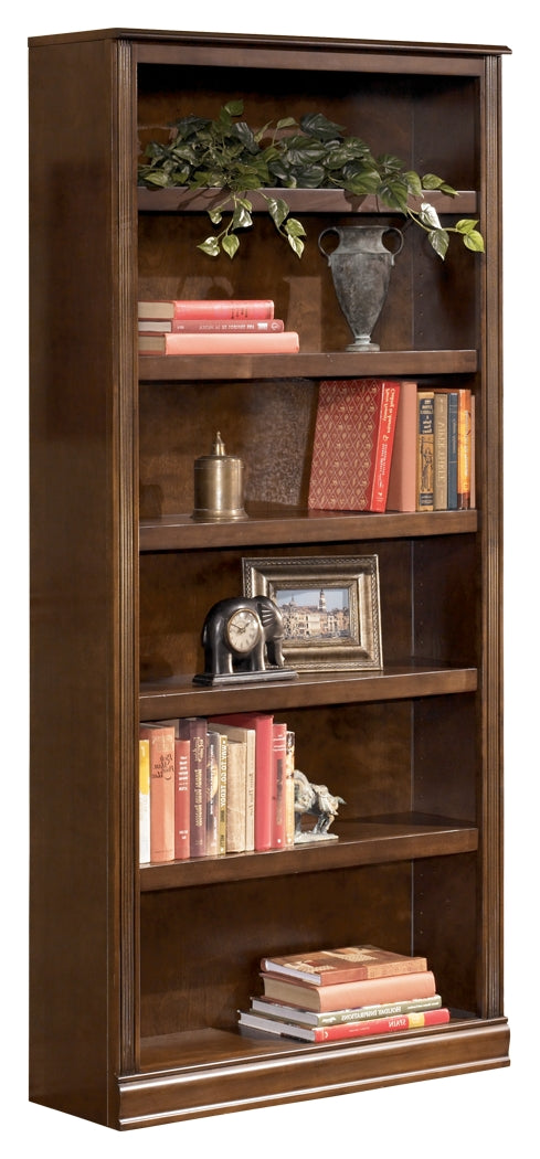 Hamlyn H527-17 Medium Brown Large Bookcase