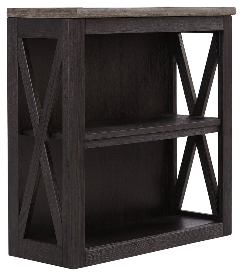 Tyler Creek H736-16 Grayish BrownBlack Medium Bookcase