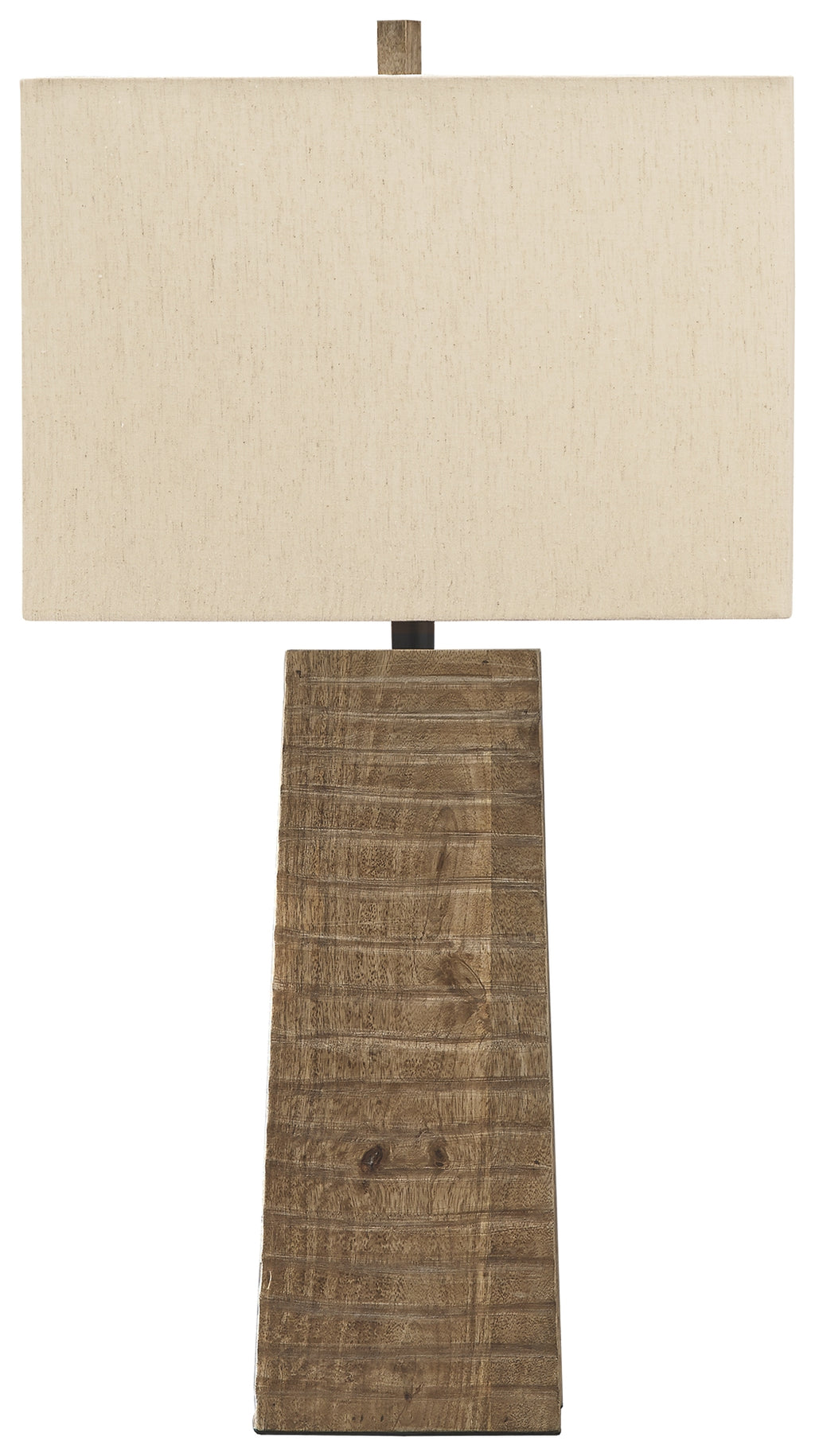 Deonte L329004 Brown Wood Table Lamp 1CN