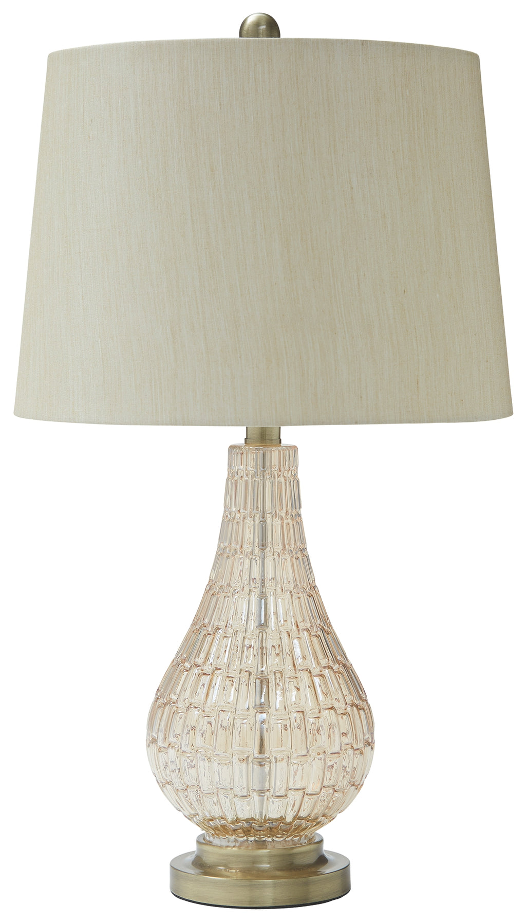 Latoya L430594 Champagne Glass Table Lamp 1CN
