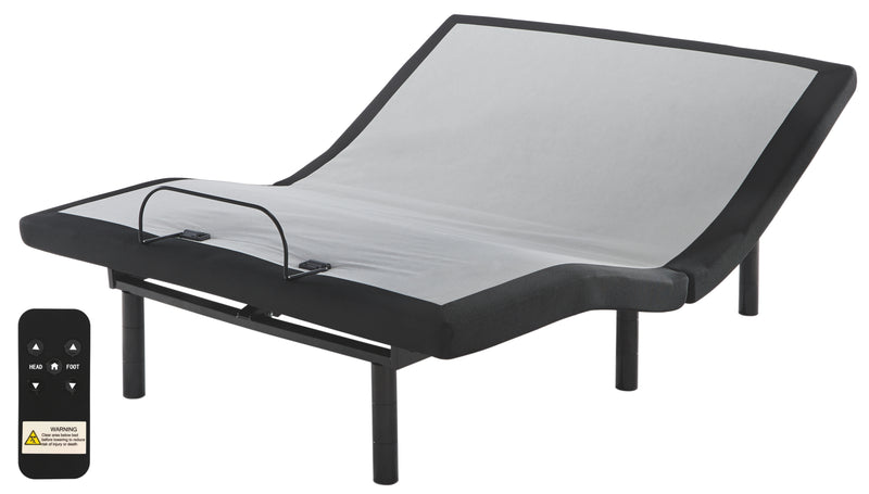 12 Inch Chime Elite M674M1 Black Queen Adjustable Base with Mattress