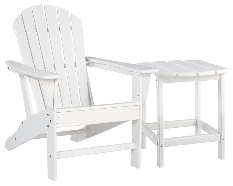 Sundown Treasure P011 White 2-Piece Outdoor Seating Set