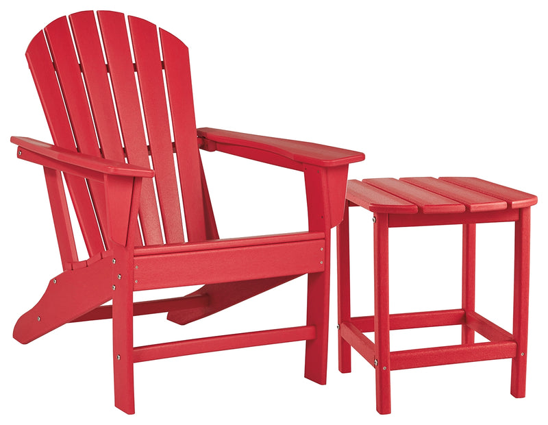 Sundown Treasure P013 Red 2-Piece Outdoor Seating Set