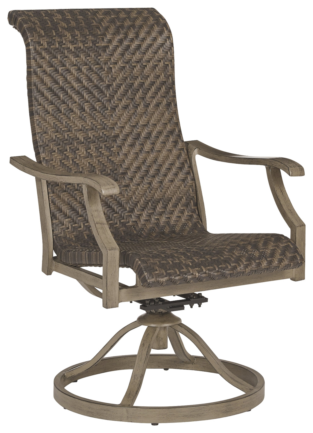 Windon Barn P318-602A Brown Swivel Chair 2CN