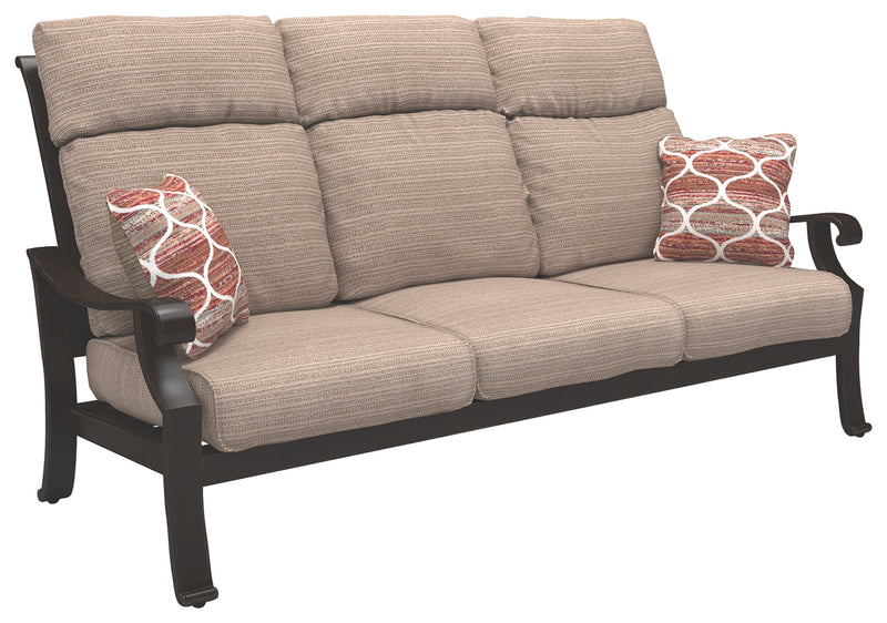 Chestnut Ridge P445-838 Brown Sofa with Cushion