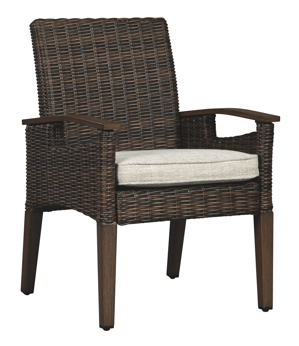 Paradise Trail P750-601A Medium Brown Arm Chair With Cushion 2CN