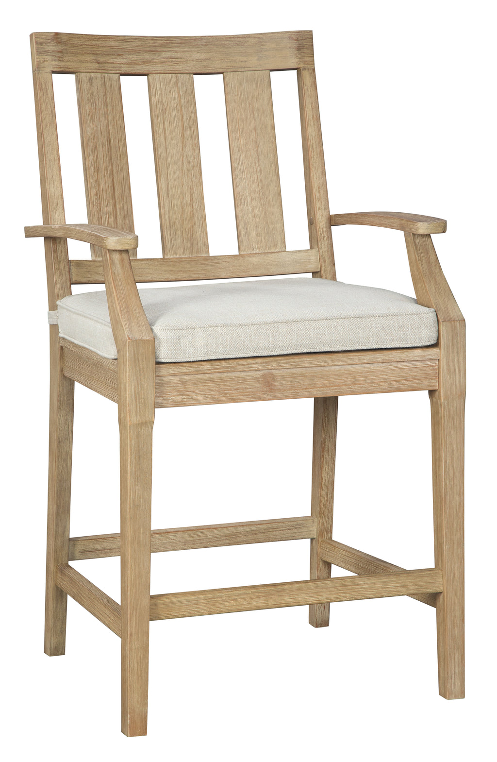 Clare View P801-130 Beige Barstool with Cushion 2CN