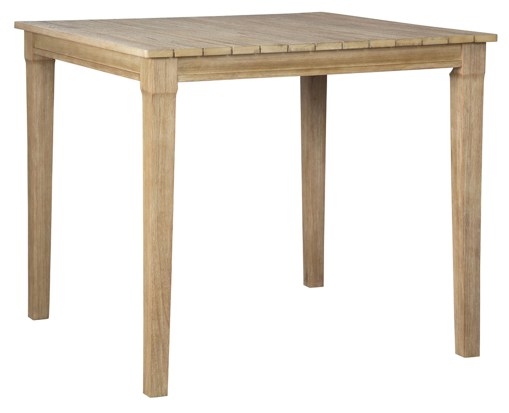 Clare View P801-613 Beige Square Bar Table